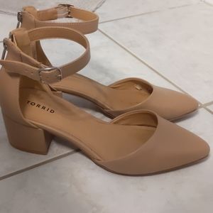 Torrid nude pumps